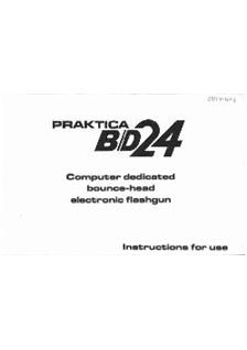 Praktica (VEB) BD 24 manual. Camera Instructions.